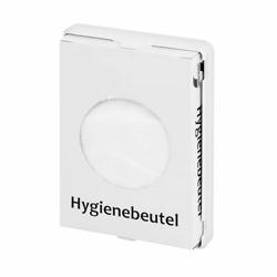 AIR-WOLF | Sanitaire zakjesdispenser voor maximaal 25 hygiënezakjes - ABS kunststof - Wit