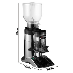 Rasnita de cafea argintie - 2 kg - 63 db