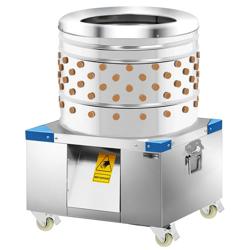(233 doigts) Plumeuse à volaille professionnelle - électrique - Tambour Ø 80cm