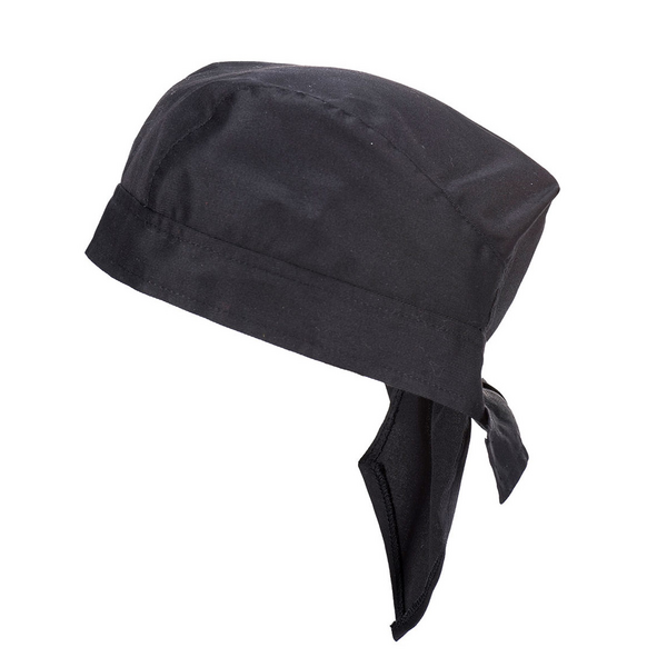 (5-pack) Chef Bandana - Svart