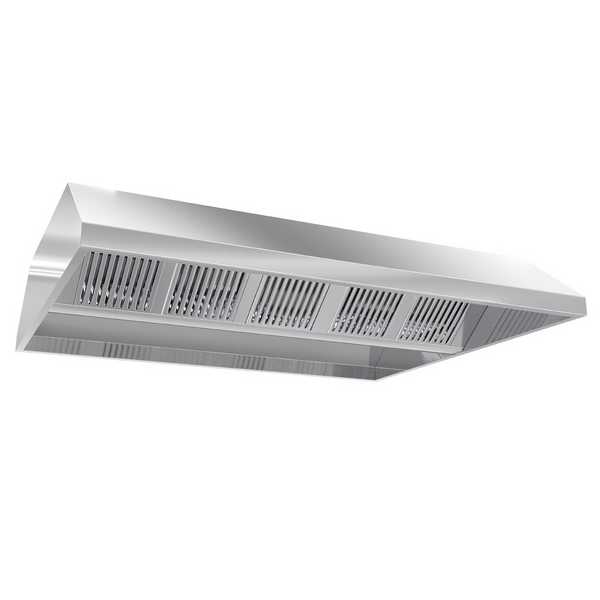 Plafond afzuigkap - 3600mm - met filter & verlichting