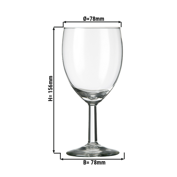 (6 komada) Čaša za vino - GILDE - 290 ml 