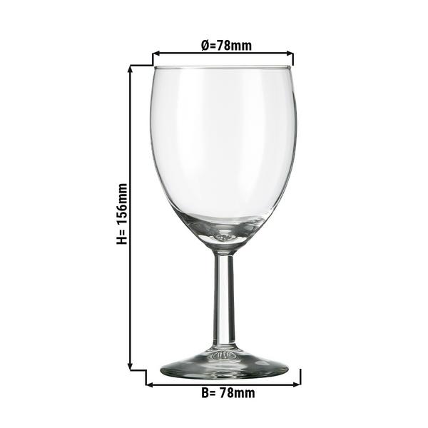 (6 Kusů) Sklenice na víno - GILDE - 290 ml