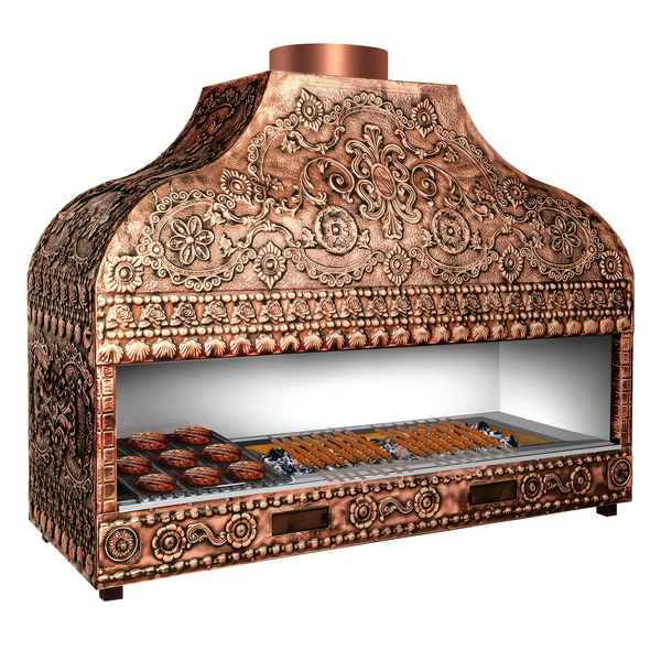 Grill miedziany - 1500 mm - zamknięty	