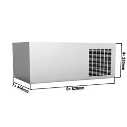 Paslanmaz Çelik Endüstriyel Soğuk Oda Cihazı - Tavan Tipi - 350W - Ünitesiz Fıçı Soğutucusu FKT Serisi için