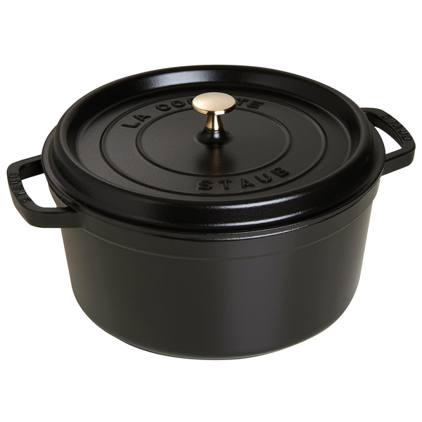 STAUB | LA COCOTTE - Cocotte set - 3 pieces - cast iron - black