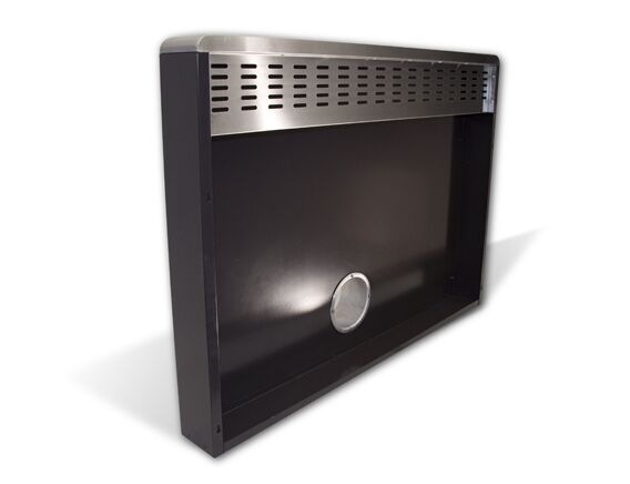 Hotte - 770x770x220mm - compatible avec Four à pizza PEI25 & PDI25 - Acier galvanisé