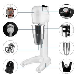 Spindelmixer ECO - mit 1 Rührwerk - 1 Liter - 300 Watt - Weiß - Stufenlos regelbar