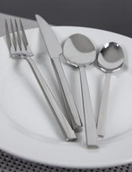 Cutlery set - Giancarlo - 18/10 stainless steel - Knife224mm; Fork205mm; Spoon205mm; Dessert spoon164mm - incl. cutlery box - Mirror - 24-piece set - For 6 people