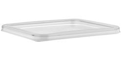 غطاء لحاوية أدوات مائدة - بلاستيك - شفاف - 290x290x14 mm - متوافق مع SBGP11 & SBGP17 & SBGP20
