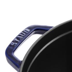 STAUB | LA COCOTTE - Kookpot - Ø 300mm - Gietijzer - Donkerblauw