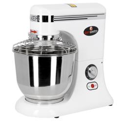 Commercial Planetary Mixer - 7 Litre – 330 W – 3 Speeds – Stainless Steel Bowl – Tabletop