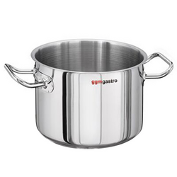 Fleischtopf - Ø 450mm - Höhe: 220mm - Edelstahl - geeignet für Induktion