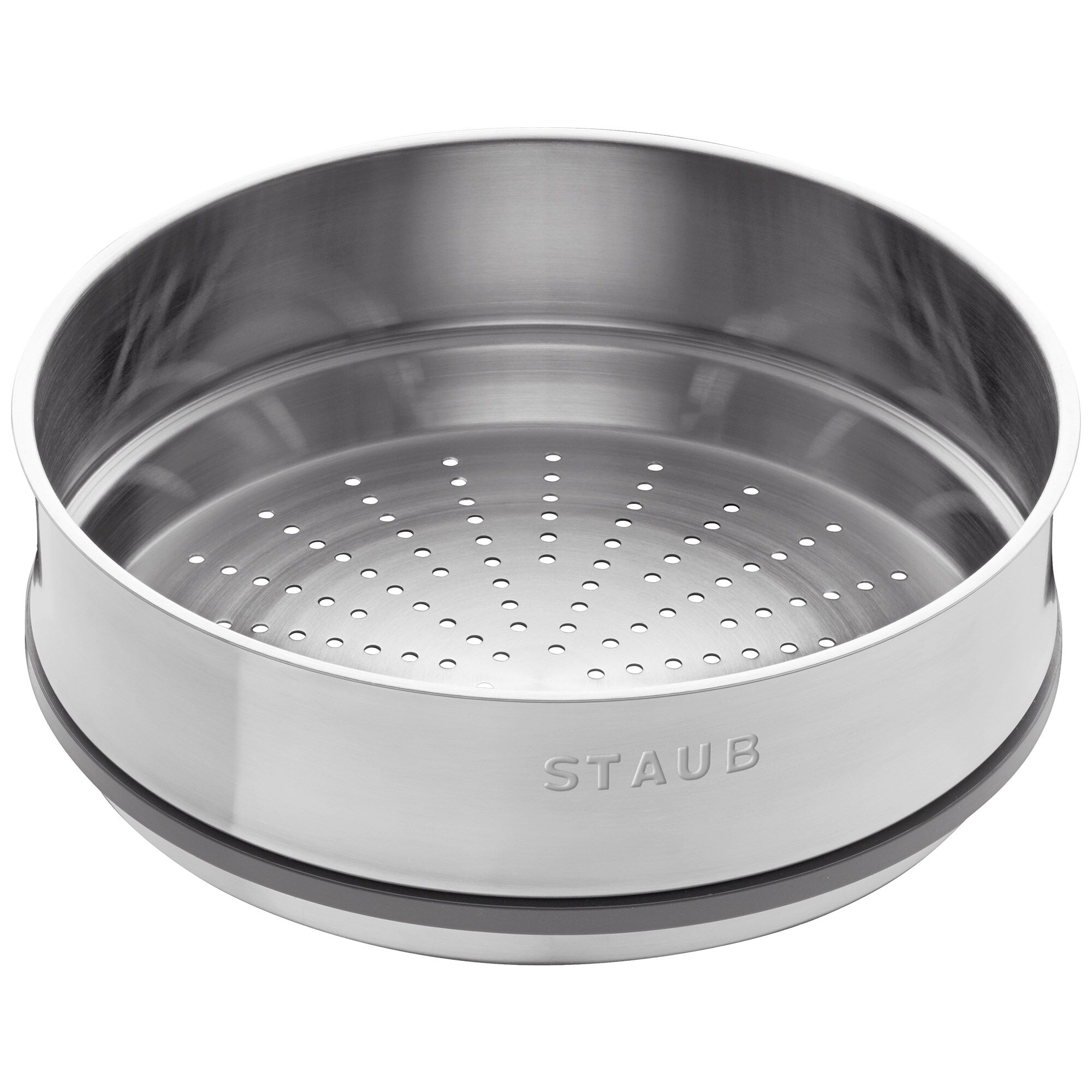 STAUB | LA COCOTTE - Cocotte avec insert vapeur - Ø 260mm - Fonte - Gris graphite	