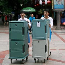 CAMBRO | ULTRA PAN CARRIER® - Termos Kap 57 litre - 4x GN 1/1 konteyner için - kayrak mavisi