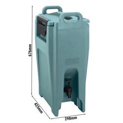 CAMBRO | ULTRA CAMTAINERS® - Geïsoleerde drankencontainer - 19,9 liter - Leiblauw