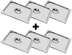 GN lock i rostfritt stål 1/2