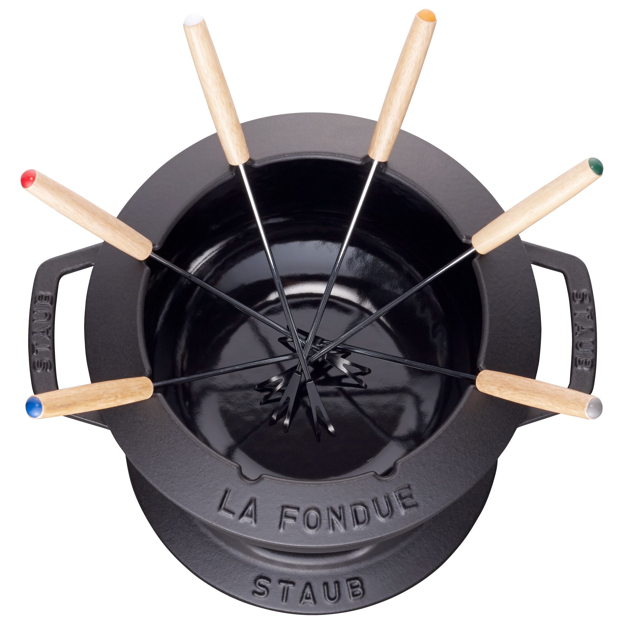 STAUB | SPECIALITIES - Set à Fondue - Ø 180mm - Fonte - Noir