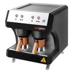 Török kávéfőző és mokkafőző DUO - 1,4 kW - automatikus felülről keverés & 1–2 csésze választható egységenként & kávéskanna-tisztító funkció