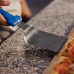 Servidor de pizza rectangular