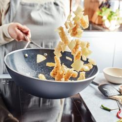 DEMEYERE | ALU PRO 5 - Wok à fond plat - Ø 300 mm - Aluminium