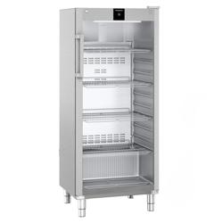 LIEBHERR | Kylskåp i rostfritt stål PERFECTION – 600 liter – GN 2/1 – insida plast – med 1 glasdörr