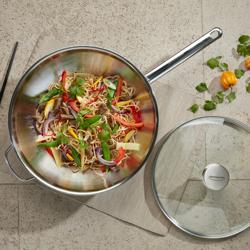 DEMEYERE | APOLLO 7 - Wok lapos aljú -Ø 360mm - rozsdamentes acélból készült