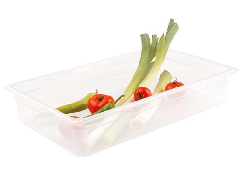 Polypropylene GN 1/1 container - semi-transparent - Height: 65mm