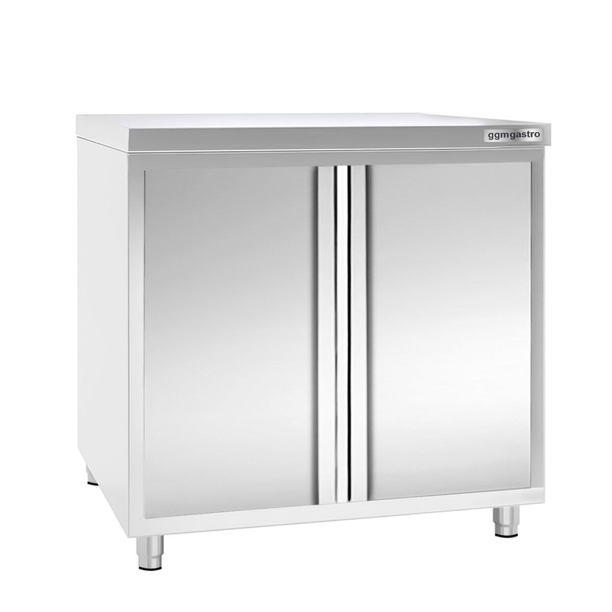 GGM Gastro Edelstahl Arbeitsschrank PREMIUM - 800x600mm - mit Flügeltür - Bild 9 von 9