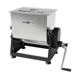 Commercial Manual Meat Mixer – 28 L - 25 kg - Stainless Steel