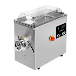 Tritacarne elettrico professionale 22 da banco - 400kg/h - 1,5kW - 1400giri/min - refrigerato - piastra 4mm