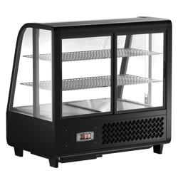 Vitrine refrigerada de bancada 100 litros (Preto)