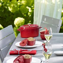 STAUB | LA COCOTTE – Cocotte – owalna – 330 mm – żeliwo – kolor wiśniowy