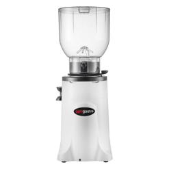 Kávéőrlő - 2 kg - 77 dB - Automatikus adagolás - Fehér