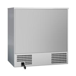 Barová lednice - 900mm - 220 L - se 2 skleněnými křídlovými dveřmi - šedá