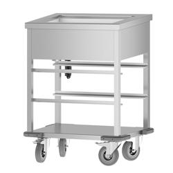 Benmari Servis Arabası - 1x GN 1/1 - 1,0 kW