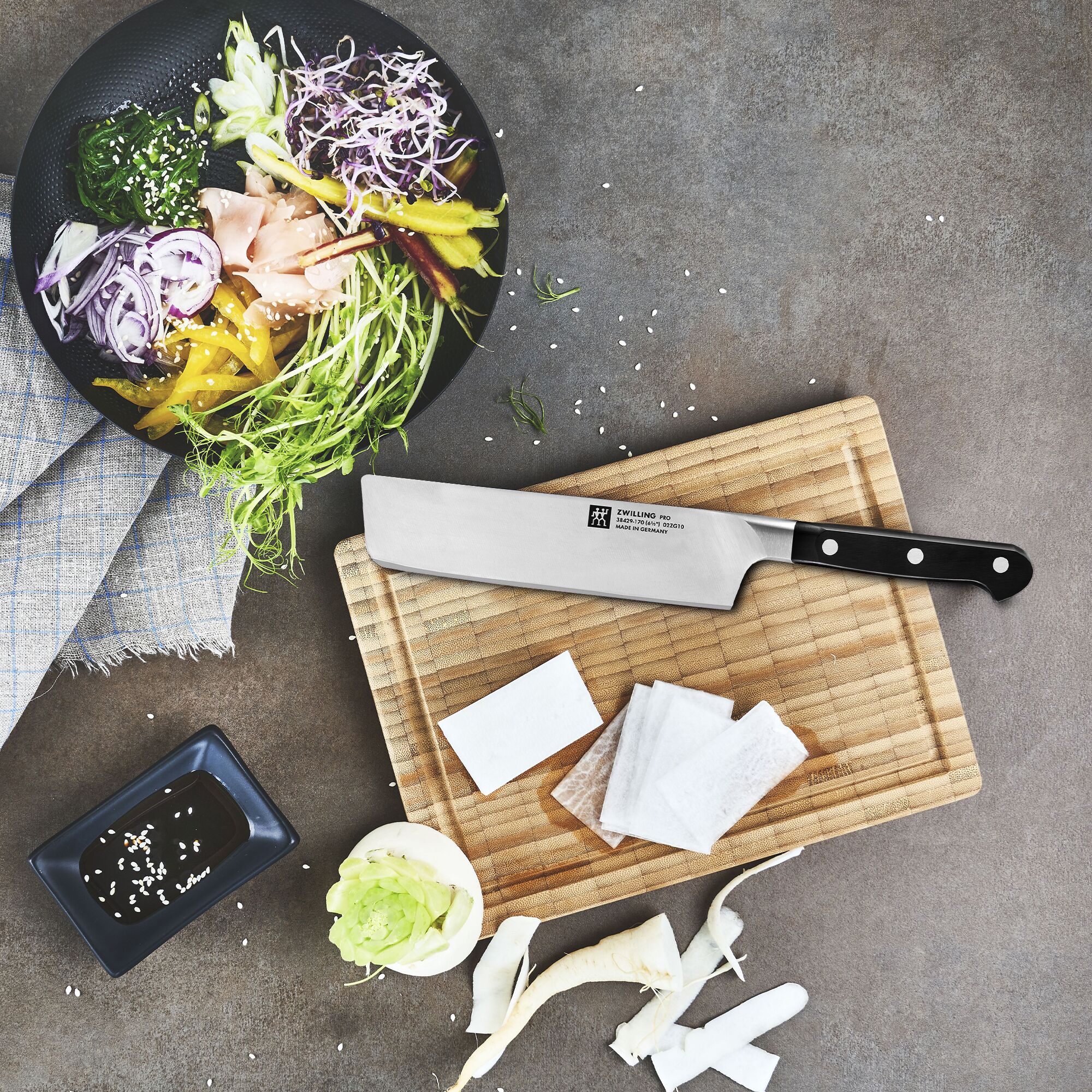ZWILLING | PRO - Nakiri - Lame: 170 mm