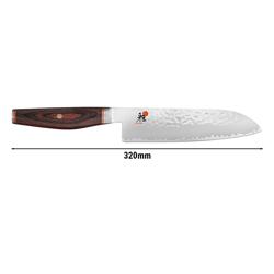 MIYABI | 6000 MCT - Santoku - Lemmet: 180mm