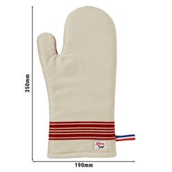 (2) STAUB | Oven Gloves Set – Cherry Red - Cotton - 350×190 mm - Heat Resistant 300°C