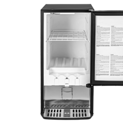 GASTRO-COOL | Frigorifero a dispenser - 48 litri - 1 porta - Nero
