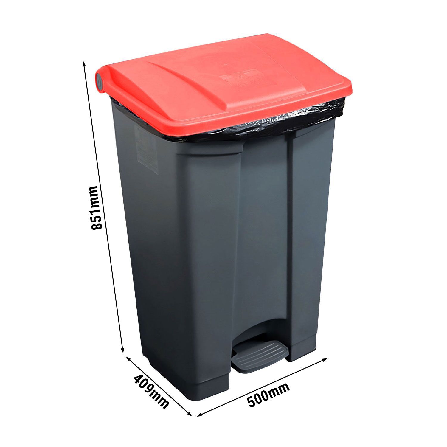 CAMBRO | Poubelle à pédale – 87 litres          