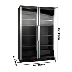 Wijnkoelkast - 2 klimaatzones - 800 liter - max. 144 flessen