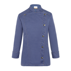 KARLOWSKY | Traper ženska kuharska jakna - Vintage Blue - Veličina: 46 