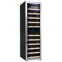 Wijnkoelkast - 2 klimaatzones - 160 liter - max. 53 flessen