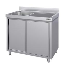 Ormarić sa sudoperom ECO - 1200x600 mm - Sa 1 sudoperom na lijevoj strani 