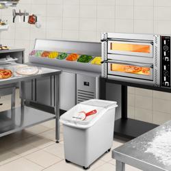 Saladette - 2185x800mm - 3-deurs - voor 13x GN 1/4