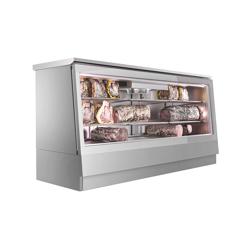 Dry age vitrinekast - 2011x740mm - met 2 glazen deuren - RVS - 710 liter
