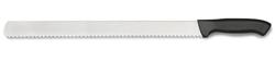 Coltello prosciutto - lama seghettata - Lama: 350mm