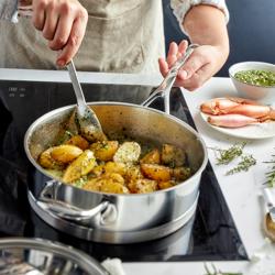 DEMEYERE | ATLANTIS 7 - Casserole avec couvercle - basse - Ø 280mm -  inox