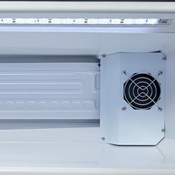 GASTRO-COOL | Frigorifero con porta in vetro - Mini Bar Frigo - 25 litri - 1 porta in vetro - Nero	